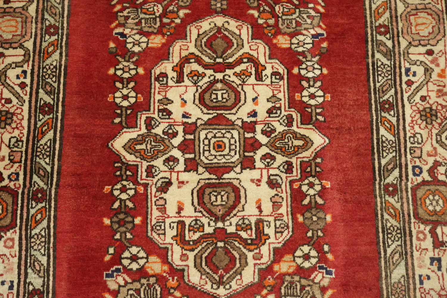 Handmade Tabriz Persian Runner Rug 4x13