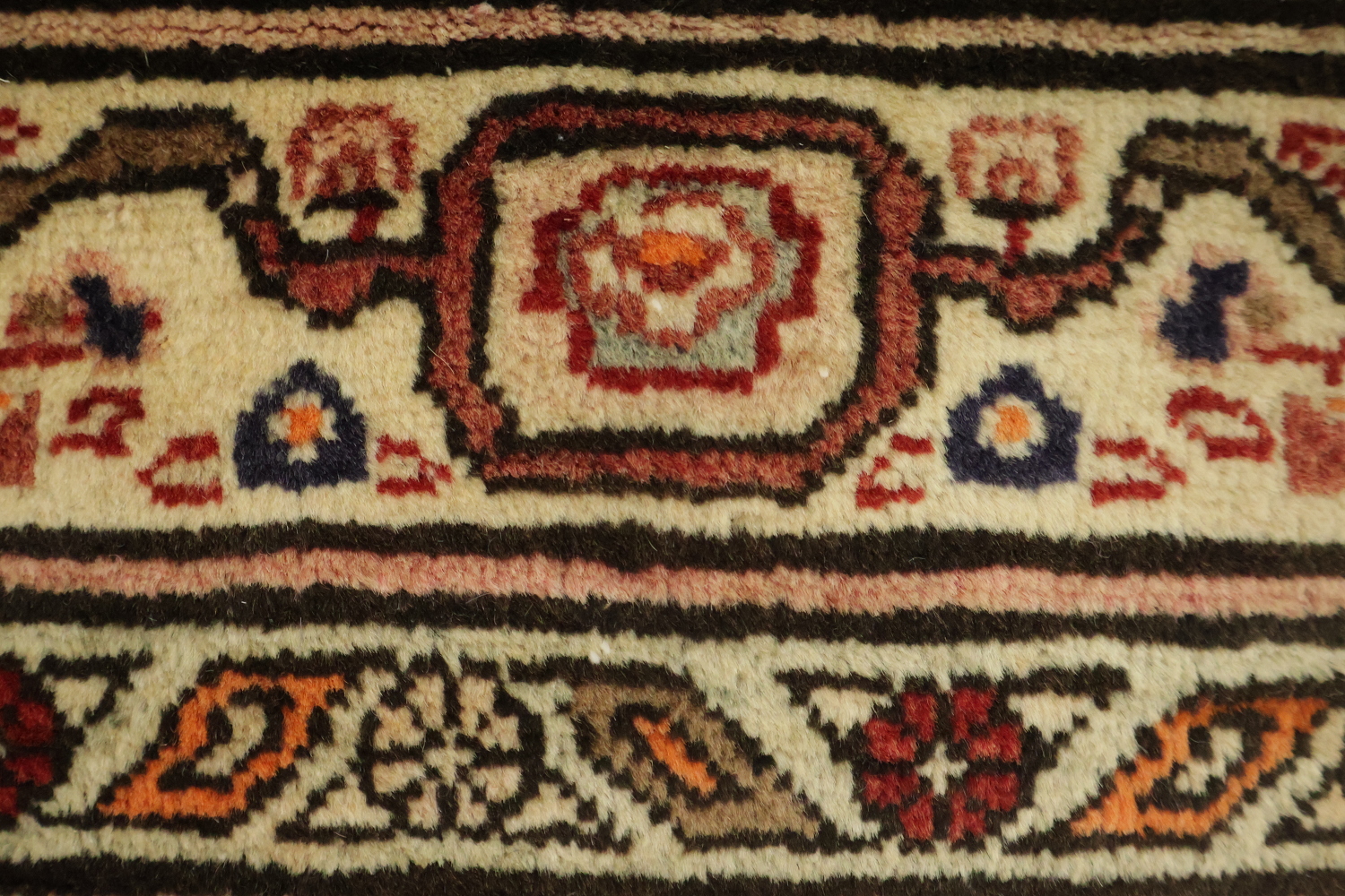 Handmade Tabriz Persian Runner Rug 4x13