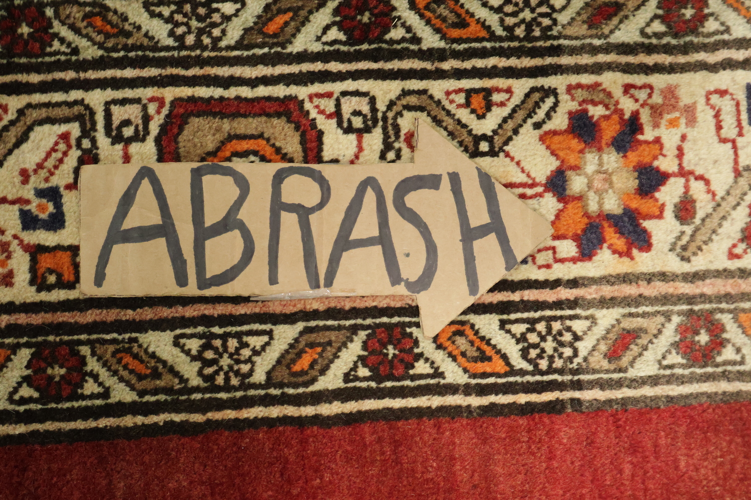 Handmade Tabriz Persian Runner Rug 4x13