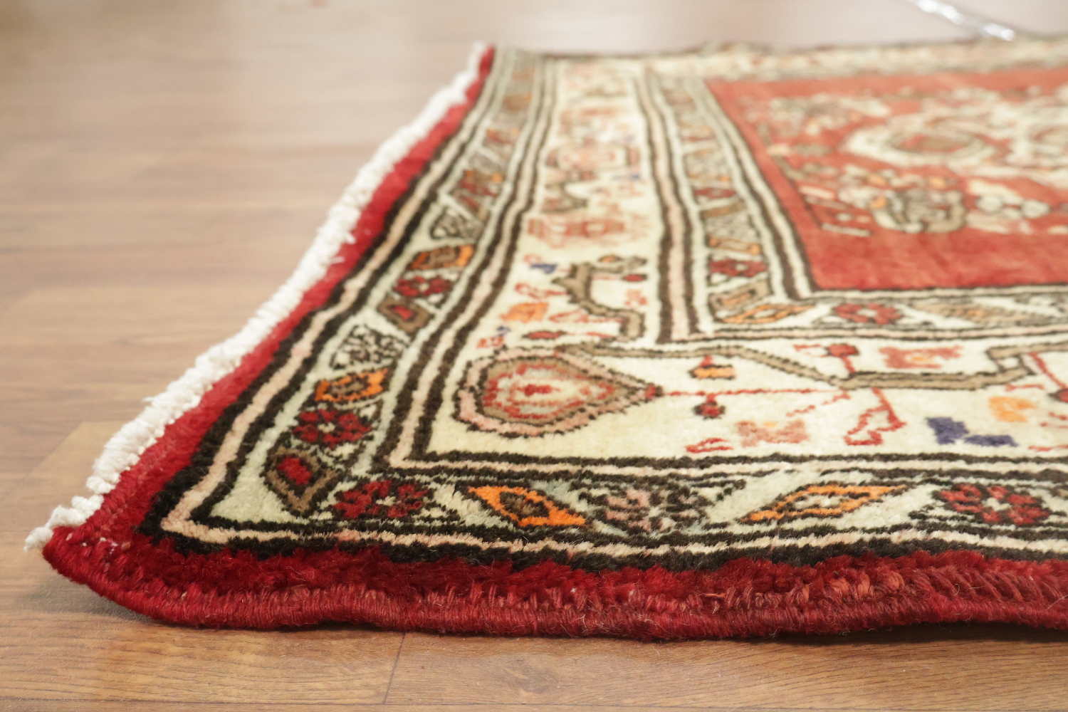 Handmade Tabriz Persian Runner Rug 4x13