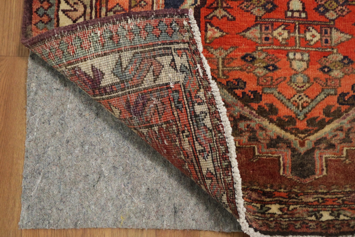 Geometric Ardebil Persian Runner Rug 4x11