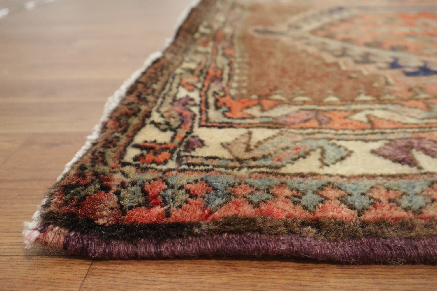 Geometric Ardebil Persian Runner Rug 4x11