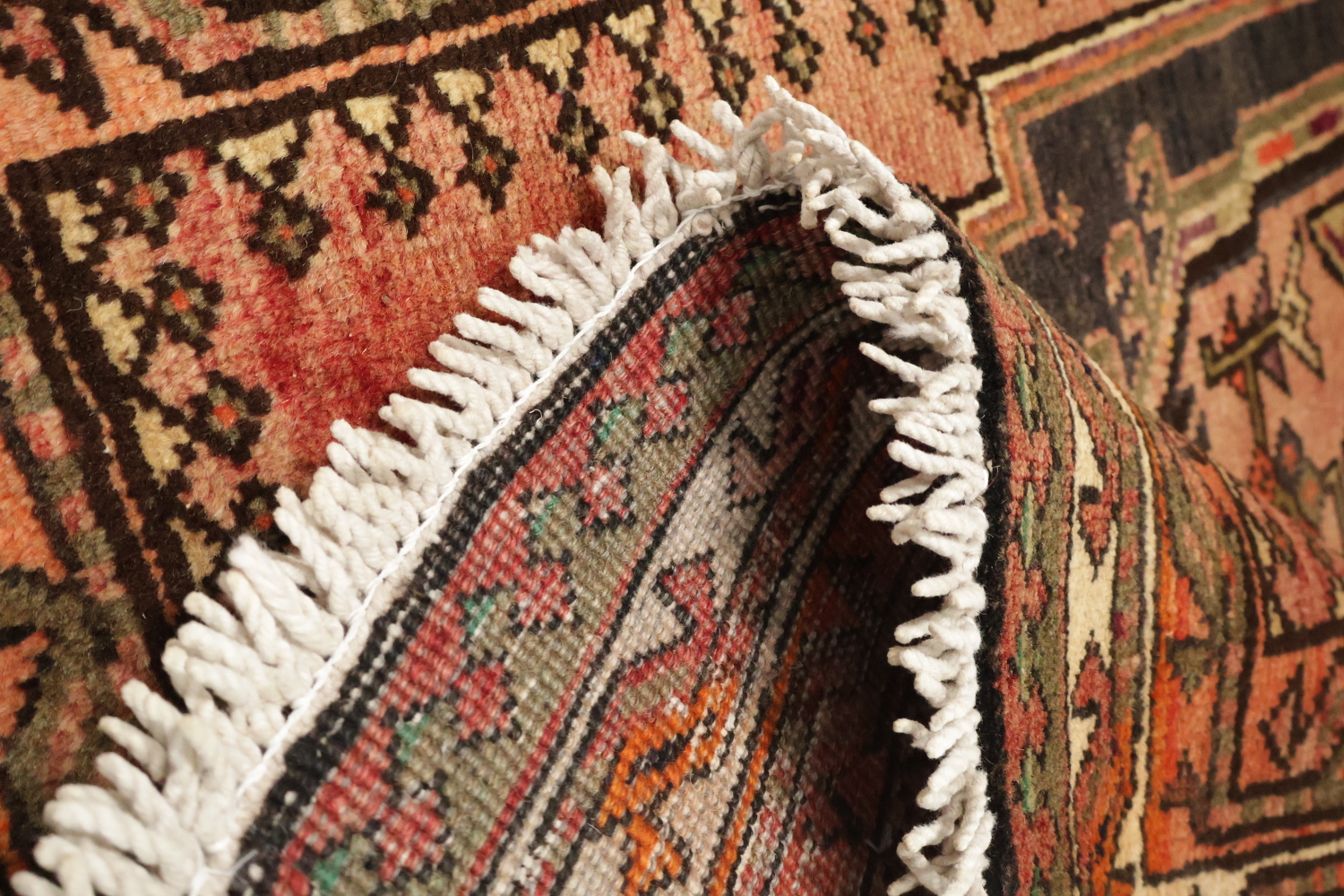 Geometric Ardebil Persian Runner Rug 4x11