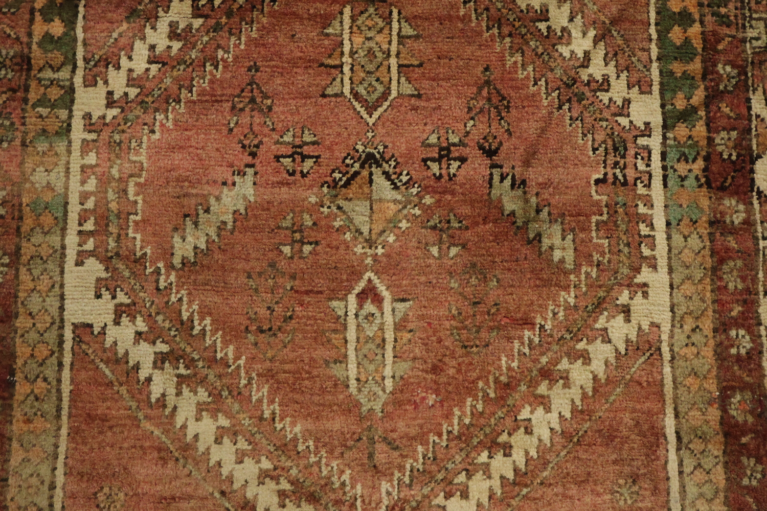 Tribal Wool Ardebil Persian Runner Rug 4x11