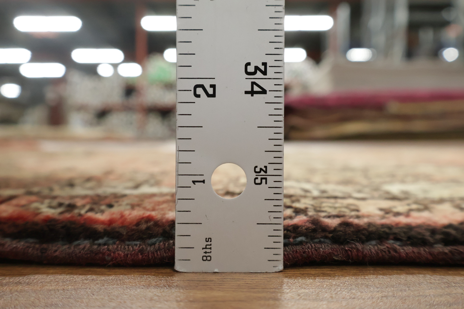 Tribal Wool Ardebil Persian Runner Rug 4x11