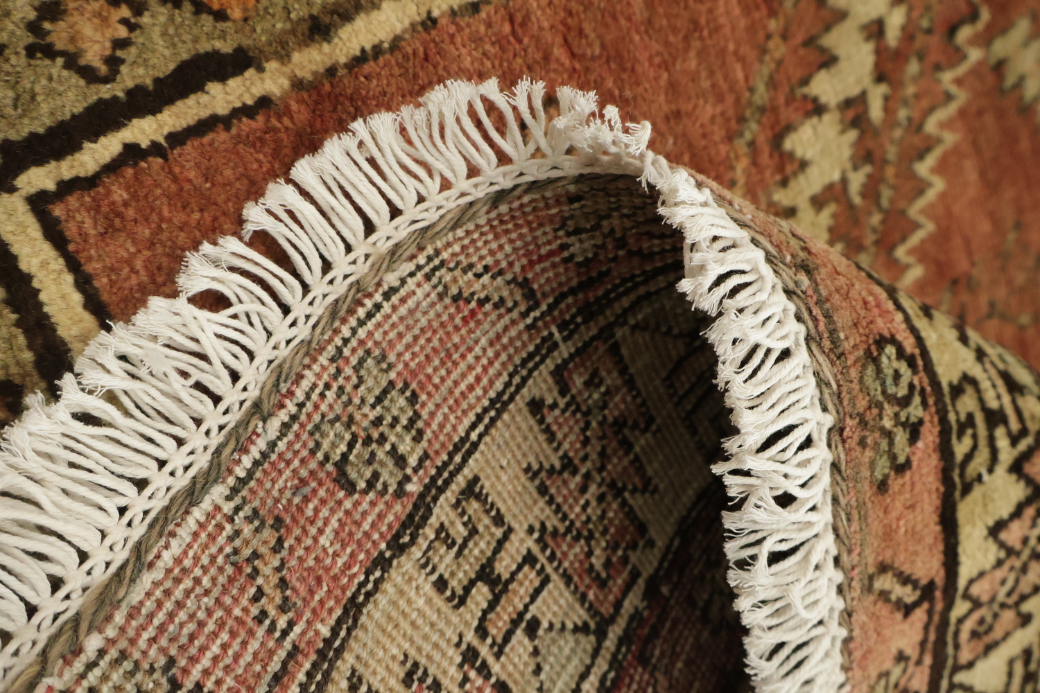 Tribal Wool Ardebil Persian Runner Rug 4x11