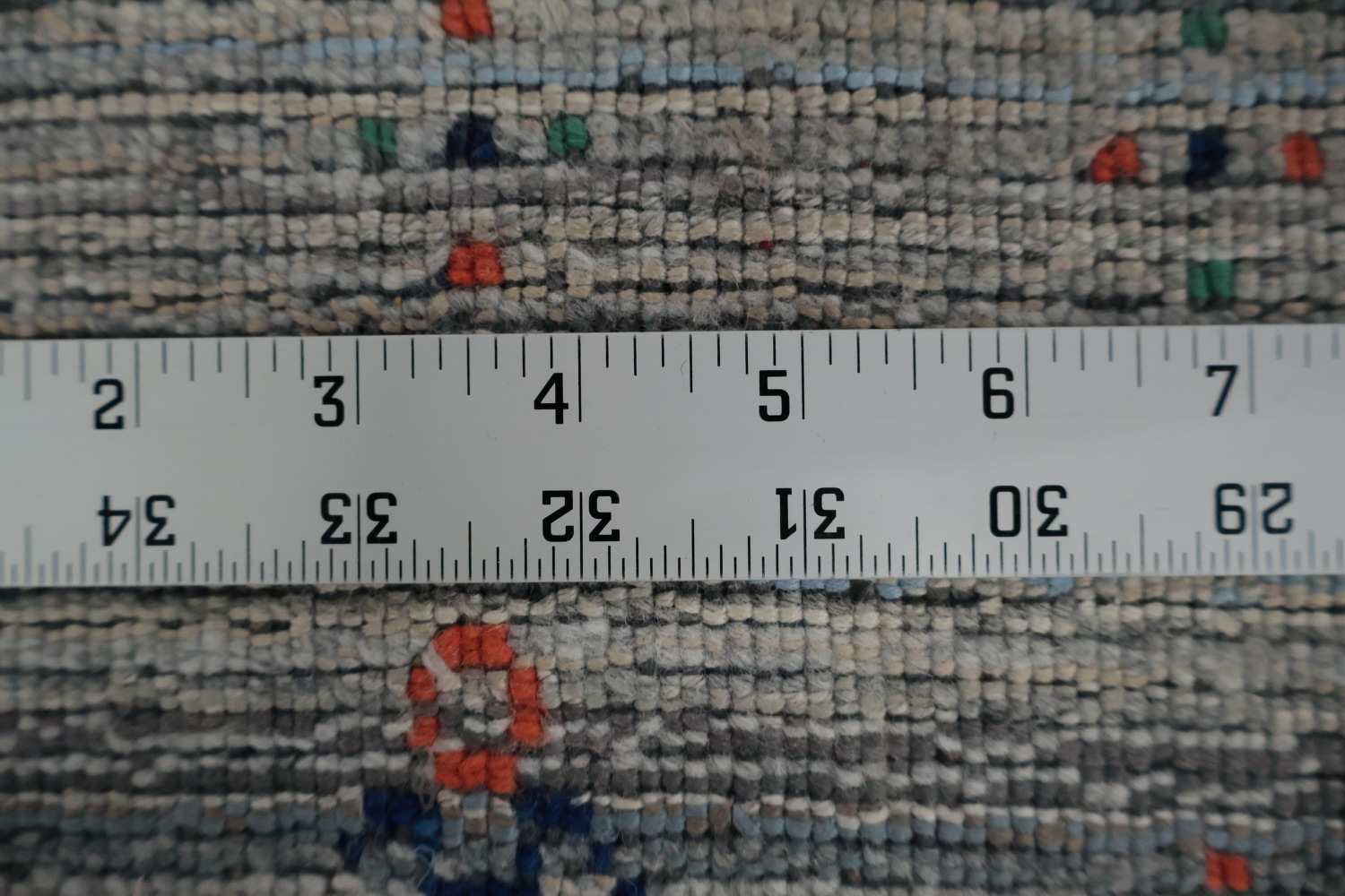 Sophisticated Gray Gabbeh Area Rug 8x10 with Subtle Motif Design