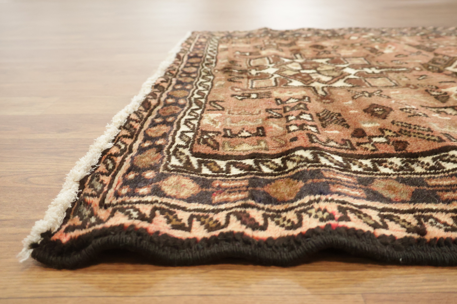 Tribal Wool Gharajeh Persian Runner Rug 3x9