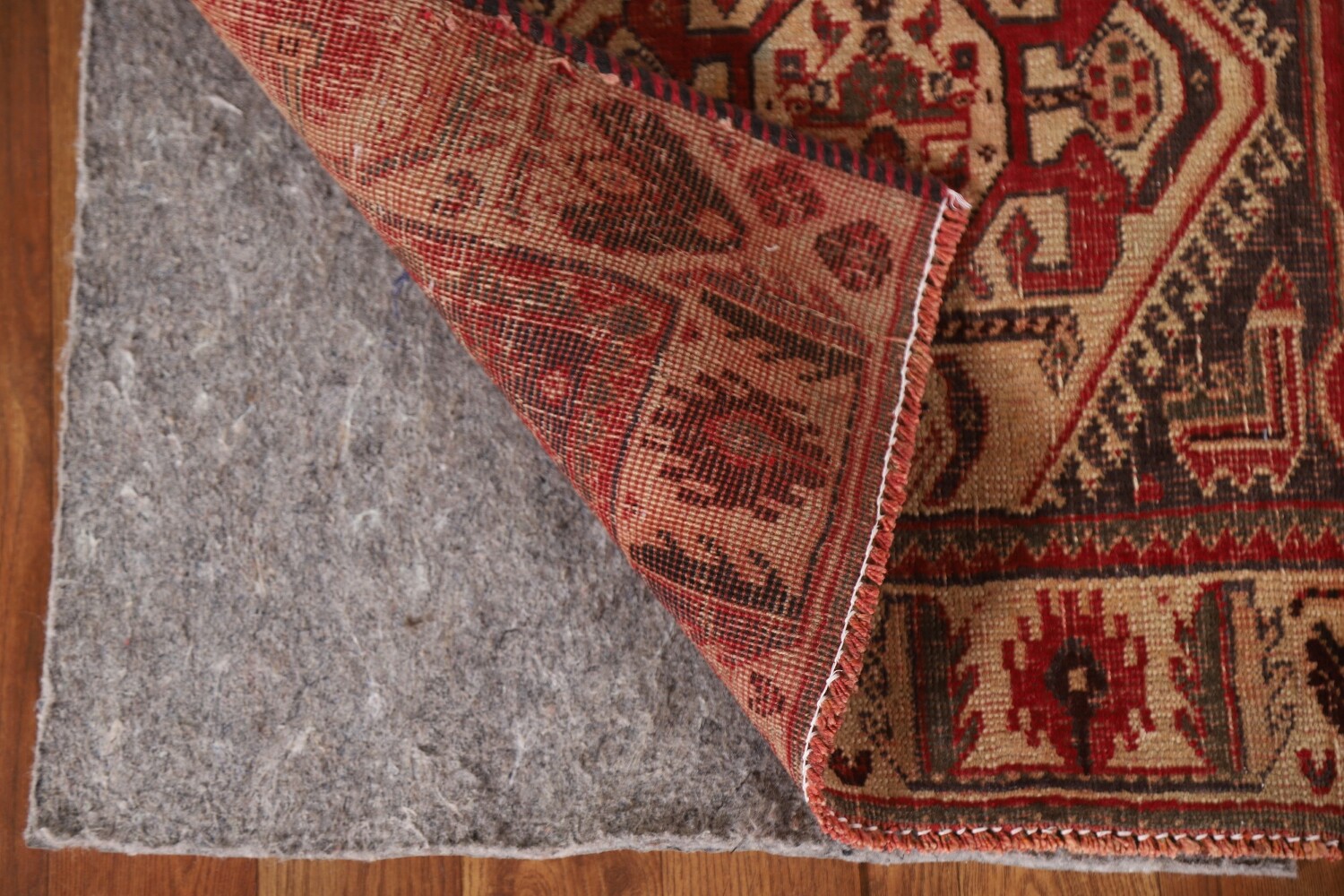 Vegetable Dye Antique Shiraz Persian Rug 4x8