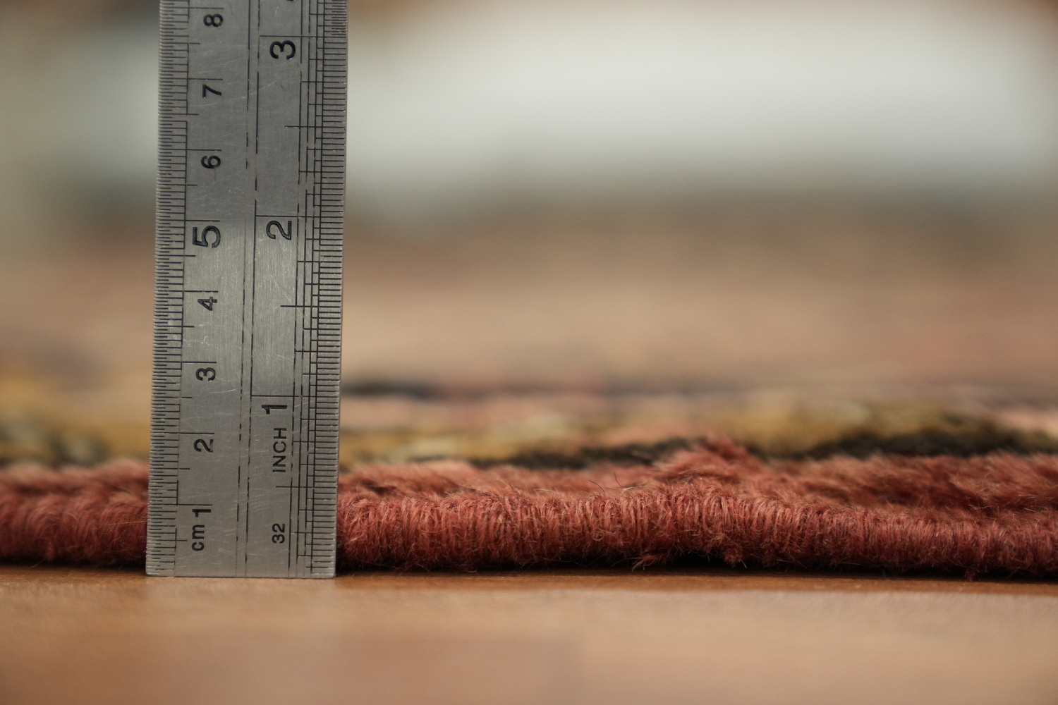 Vintage Heriz Persian Runner Rug 4x10