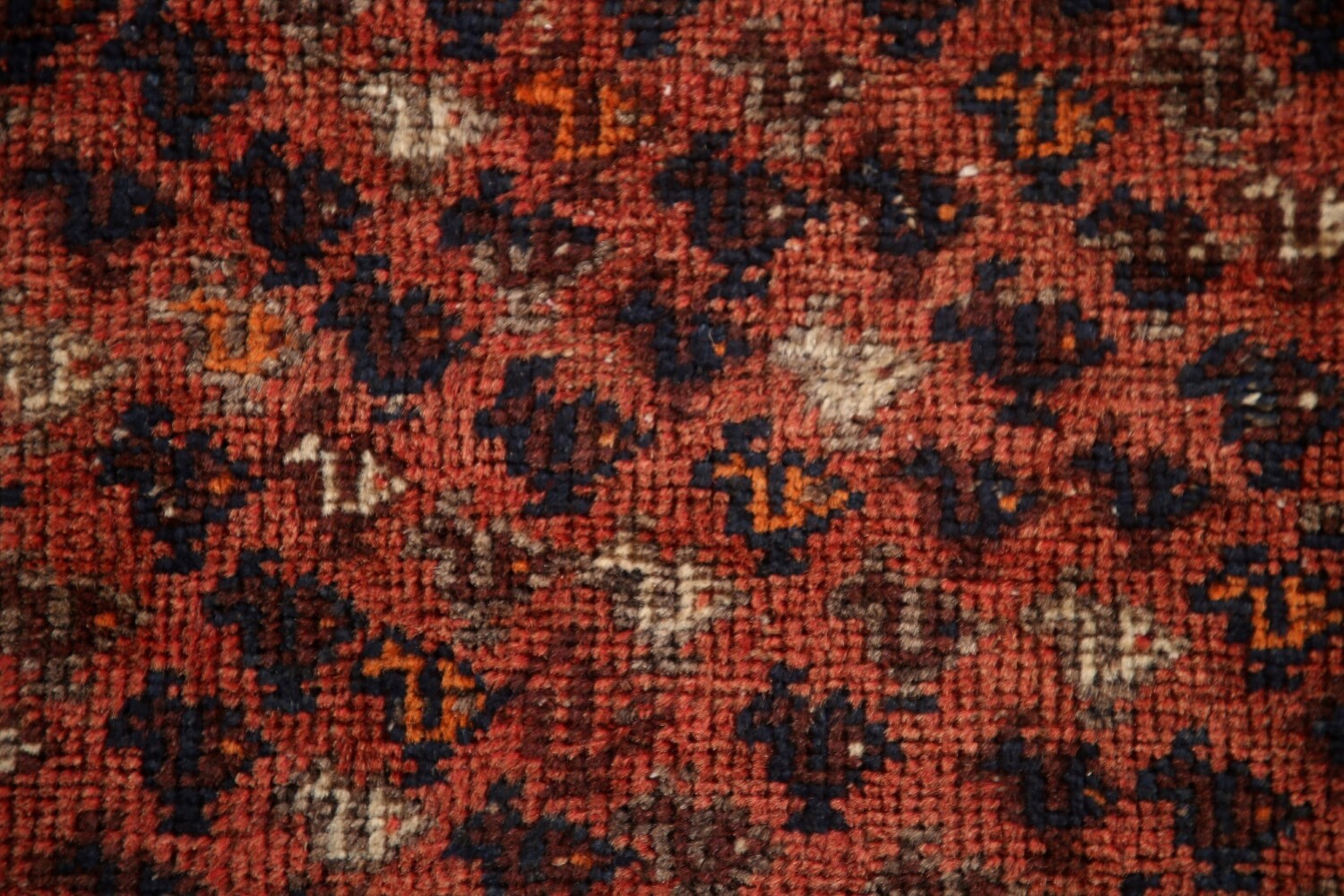 Antique Vegetable Dye Qashqai Persian Area Rug 6x9