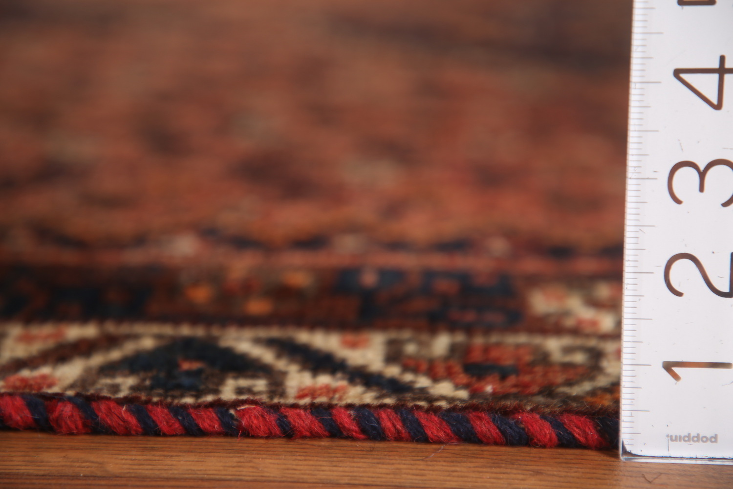 Antique Vegetable Dye Qashqai Persian Area Rug 6x9