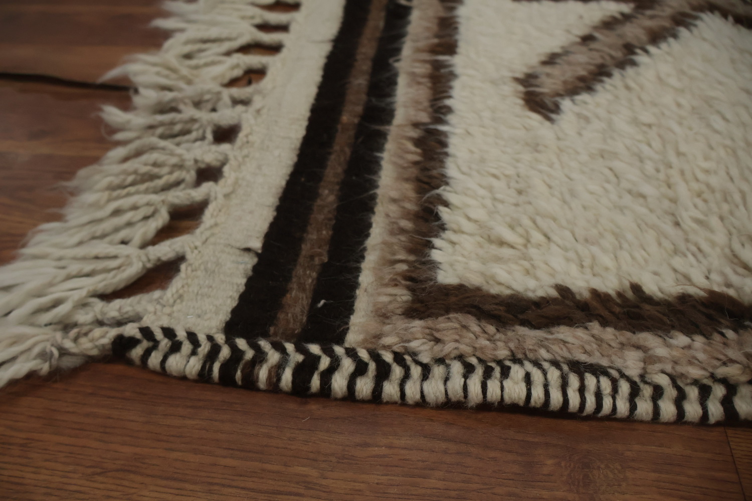 Vegetable Dye Kurdish Turkish Runner Rug 3x12