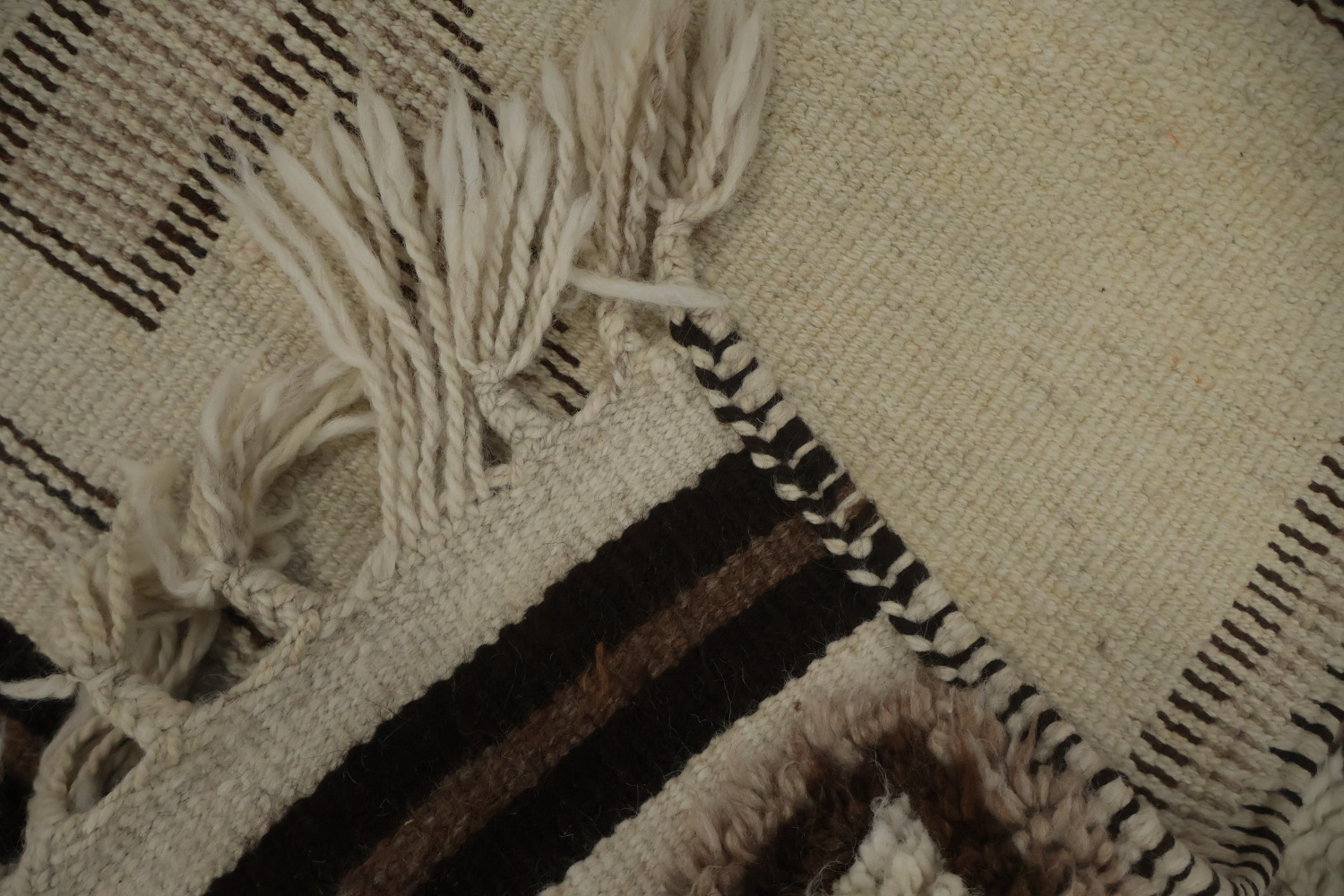 Vegetable Dye Kurdish Turkish Runner Rug 3x12