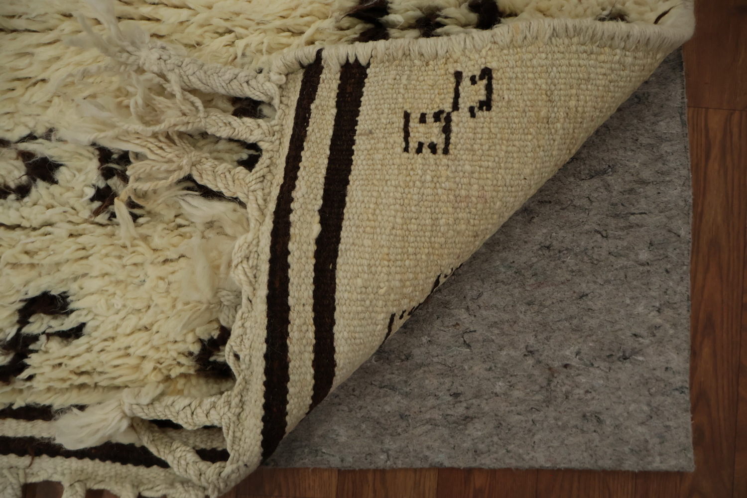 Natural Dye Kurdish Turkish Runner Rug 3x11