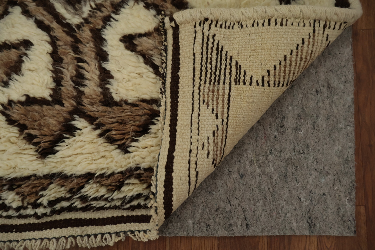 Elegant Natural Dye Kurdish Runner Rug 3x11 with Timeless Design