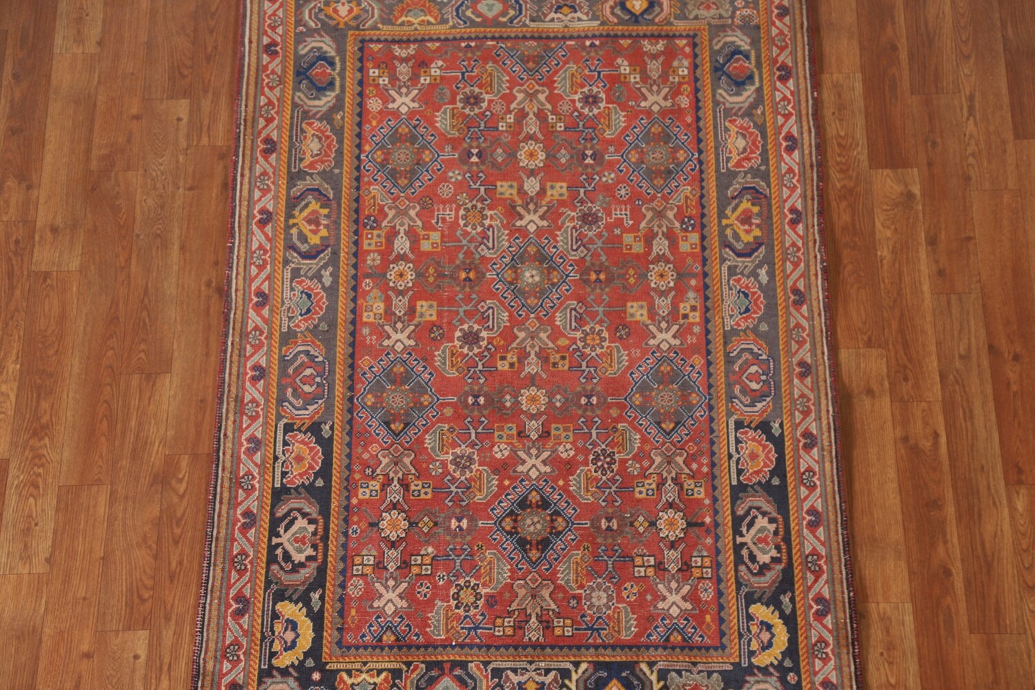 Antique Vegetable Dye Shiraz Kashkoli Persian Rug 3x5