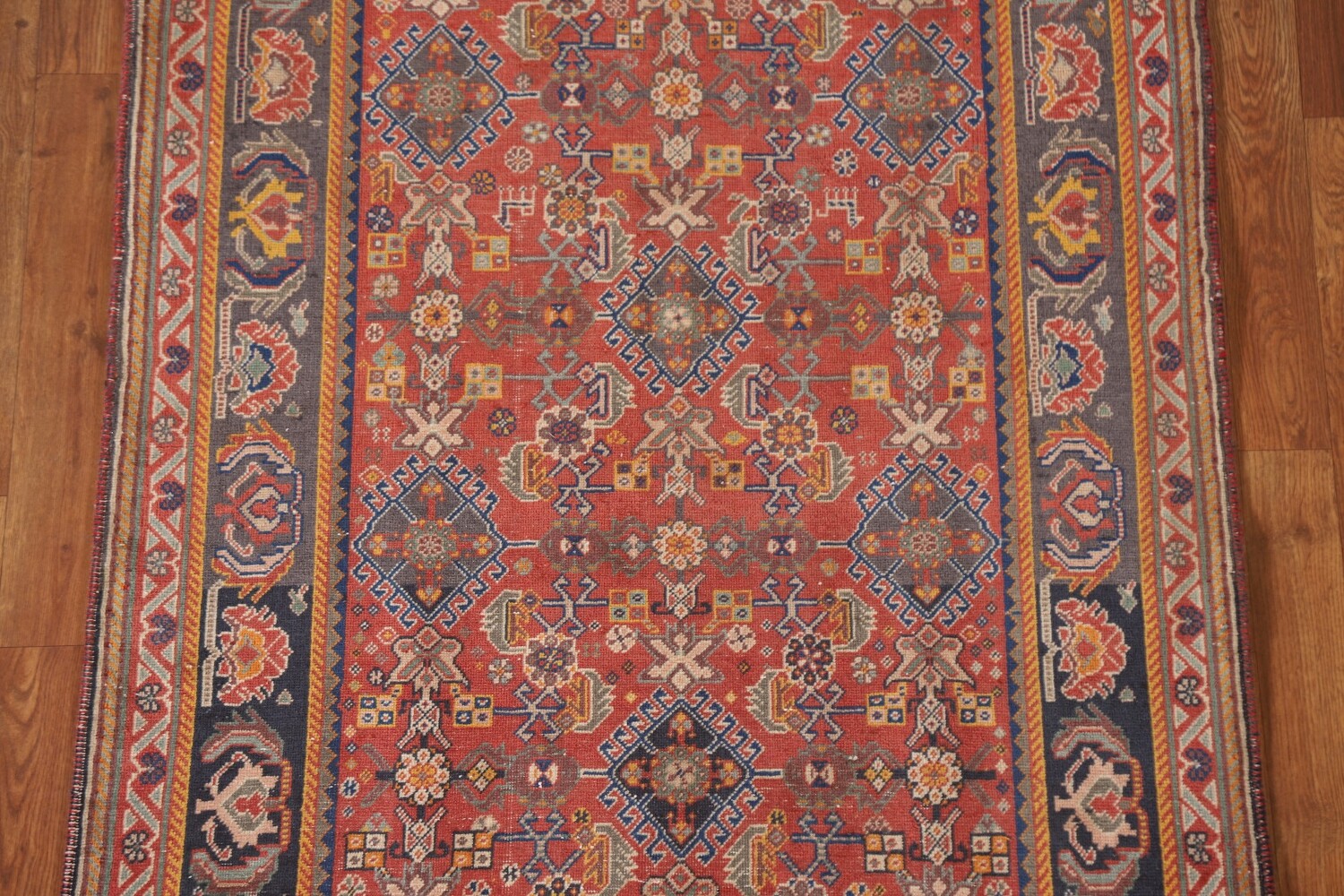 Antique Vegetable Dye Shiraz Kashkoli Persian Rug 3x5