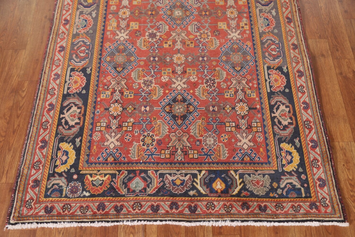Antique Vegetable Dye Shiraz Kashkoli Persian Rug 3x5
