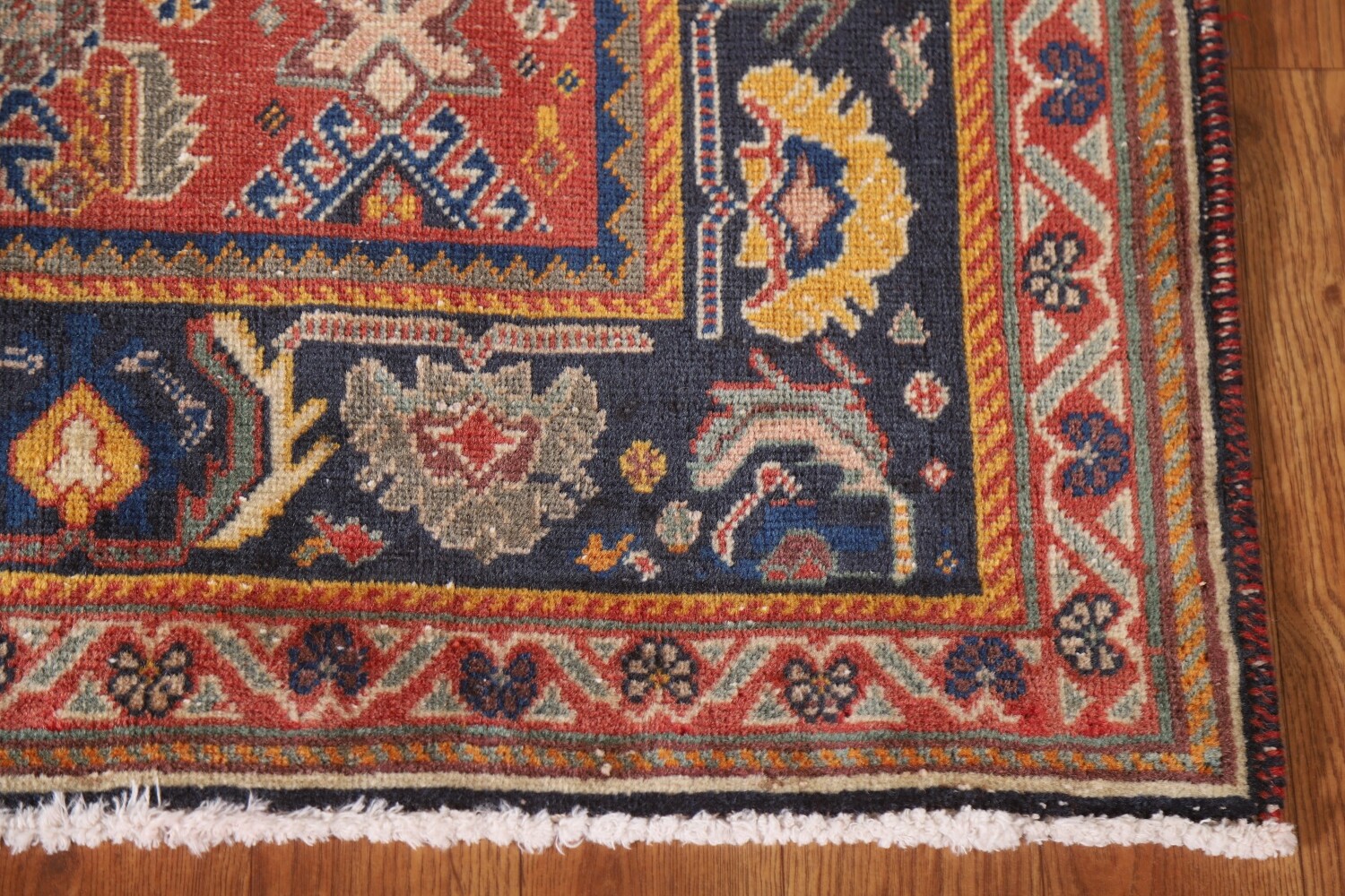 Antique Vegetable Dye Shiraz Kashkoli Persian Rug 3x5