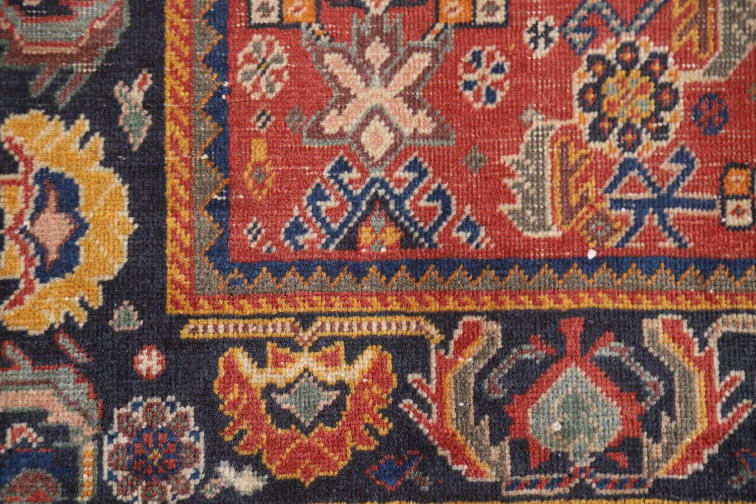 Antique Vegetable Dye Shiraz Kashkoli Persian Rug 3x5