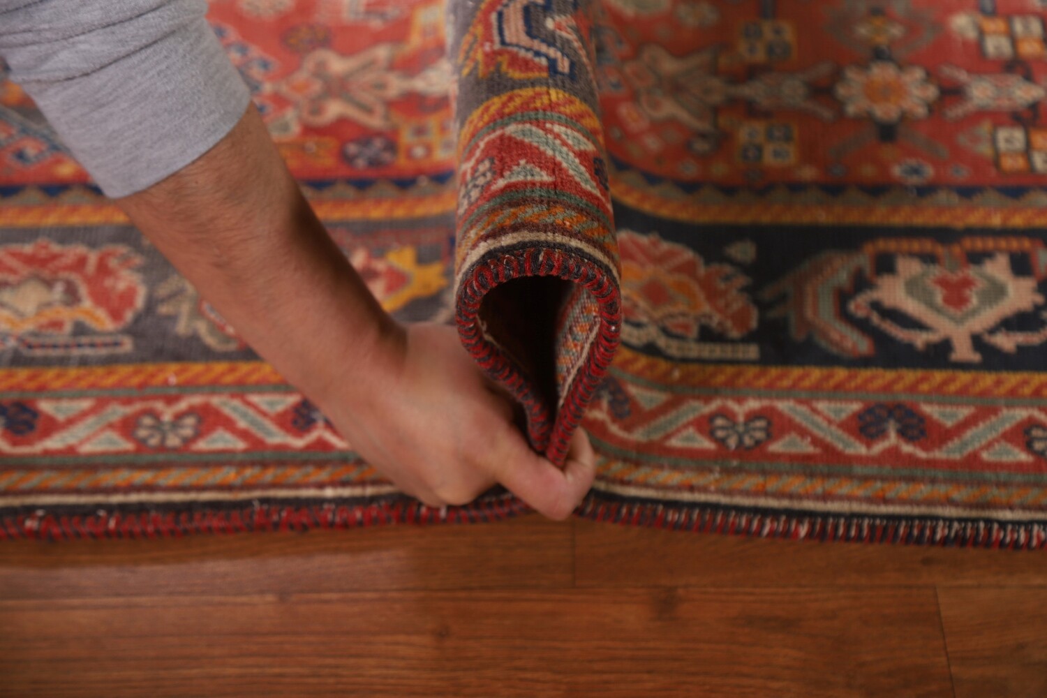 Antique Vegetable Dye Shiraz Kashkoli Persian Rug 3x5