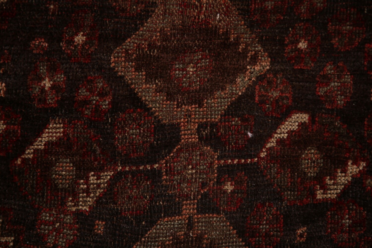 Pre-1900 Antique Qashqai Persian Rug 4x5