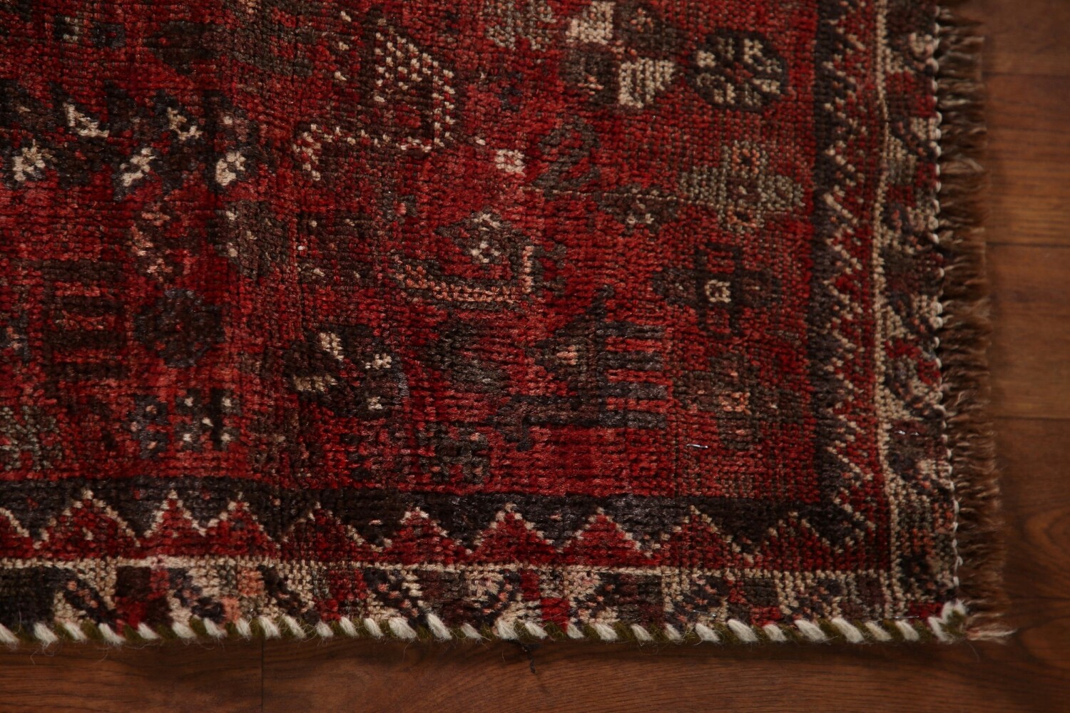Pre-1900 Antique Qashqai Persian Rug 4x5
