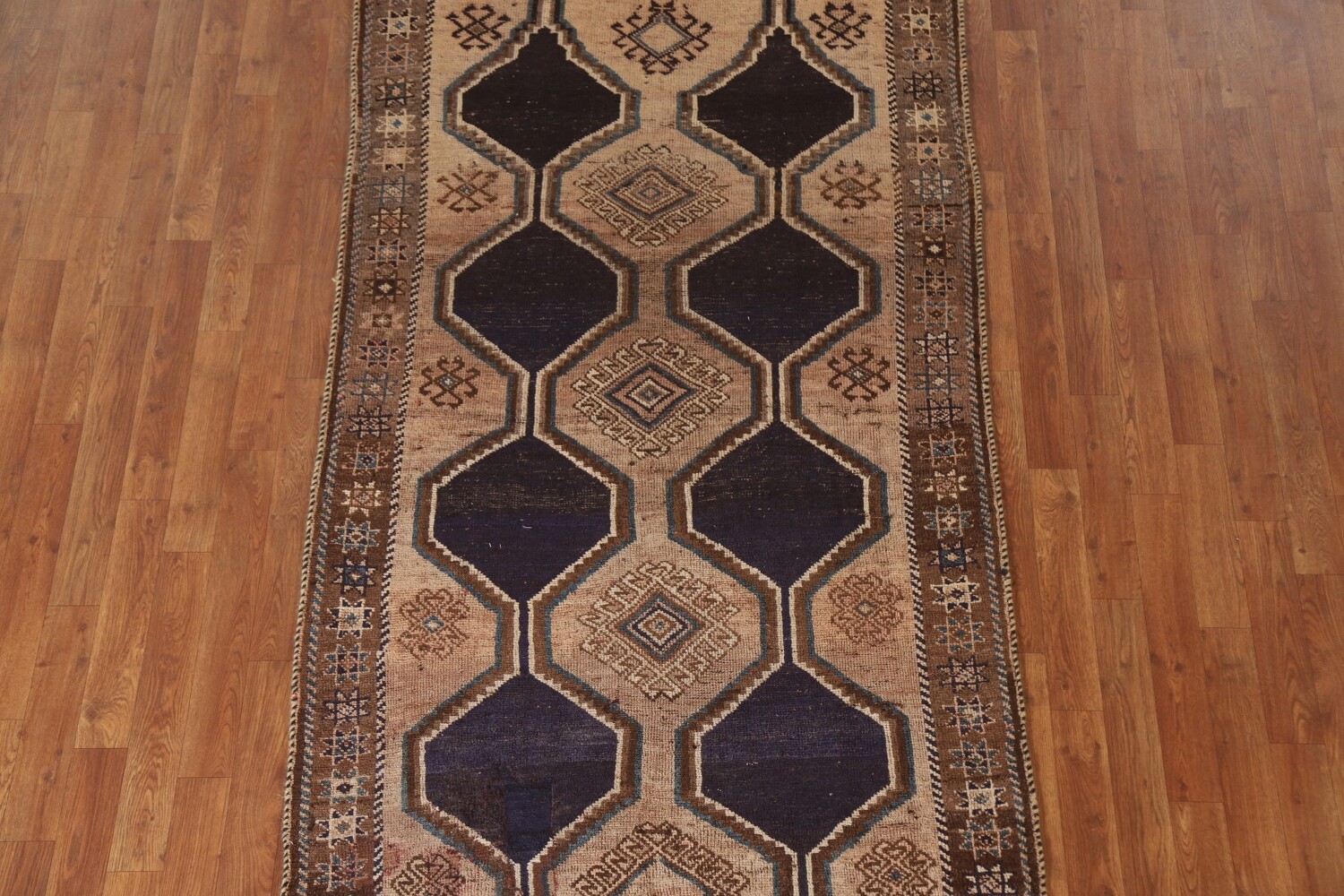 Antique Geometric Lori Persian Rug 4x7