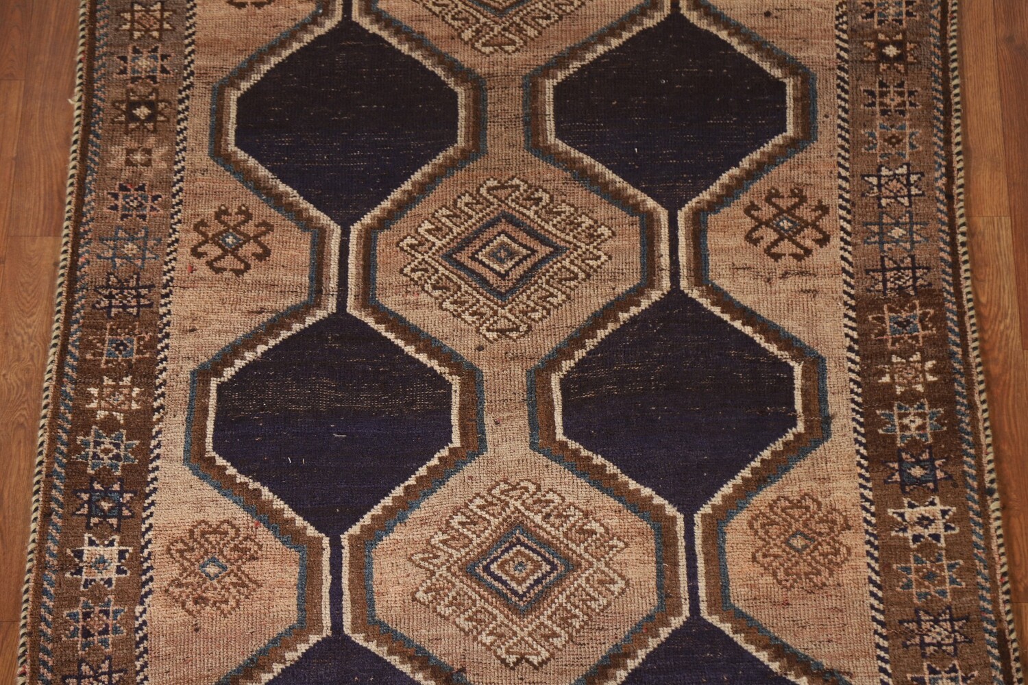 Antique Geometric Lori Persian Rug 4x7