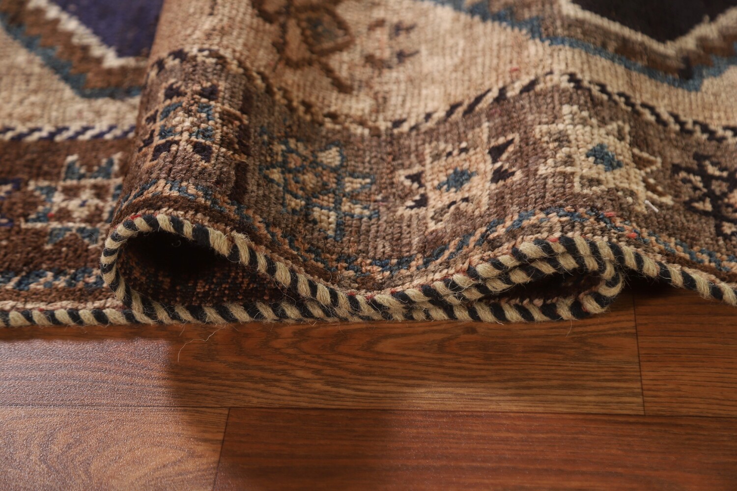 Antique Geometric Lori Persian Rug 4x7
