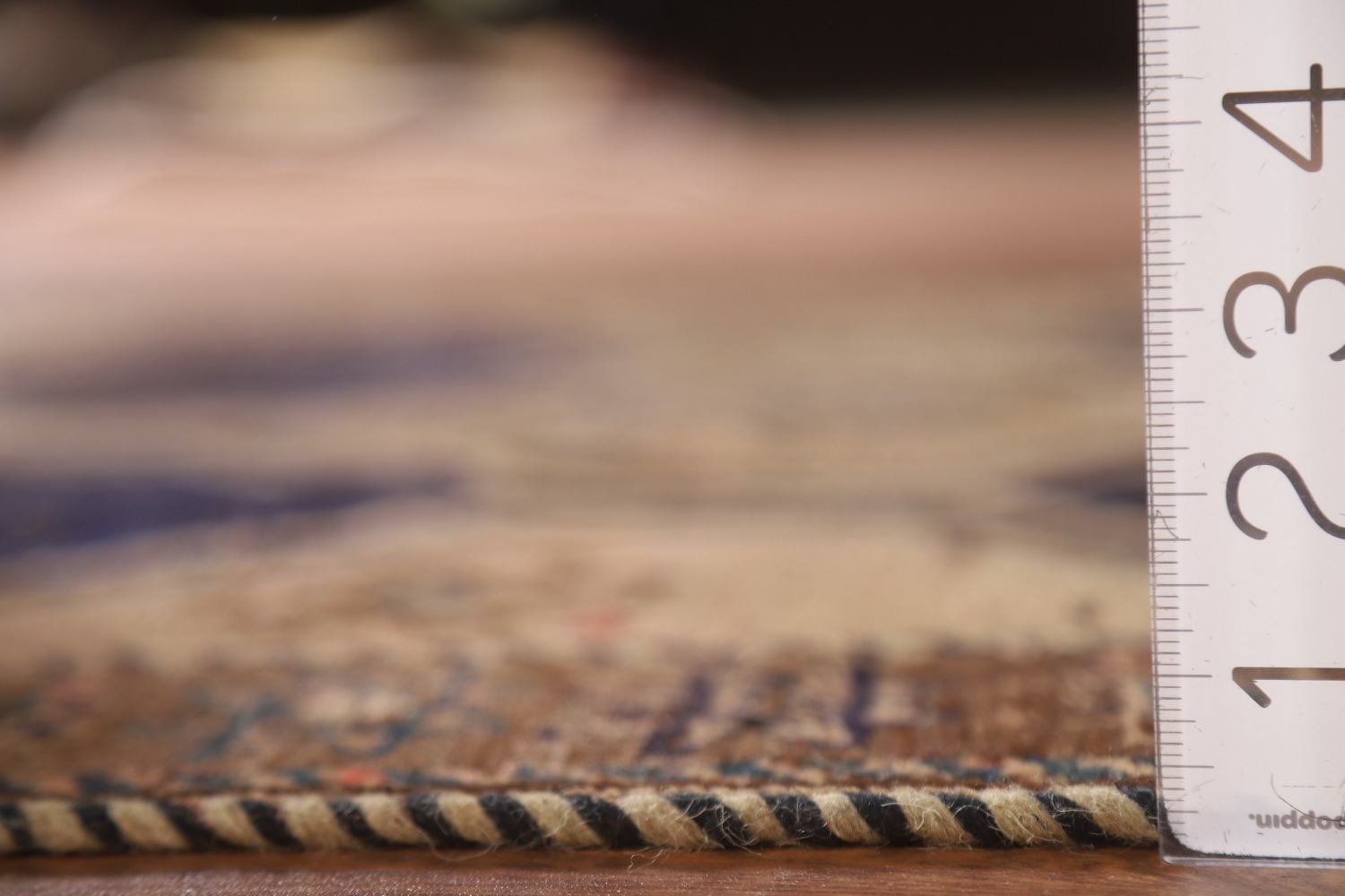 Antique Geometric Lori Persian Rug 4x7