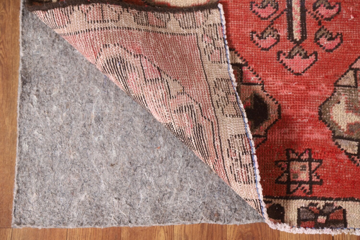 All-Over Geometric Bakhtiari Persian Area Rug 5x9
