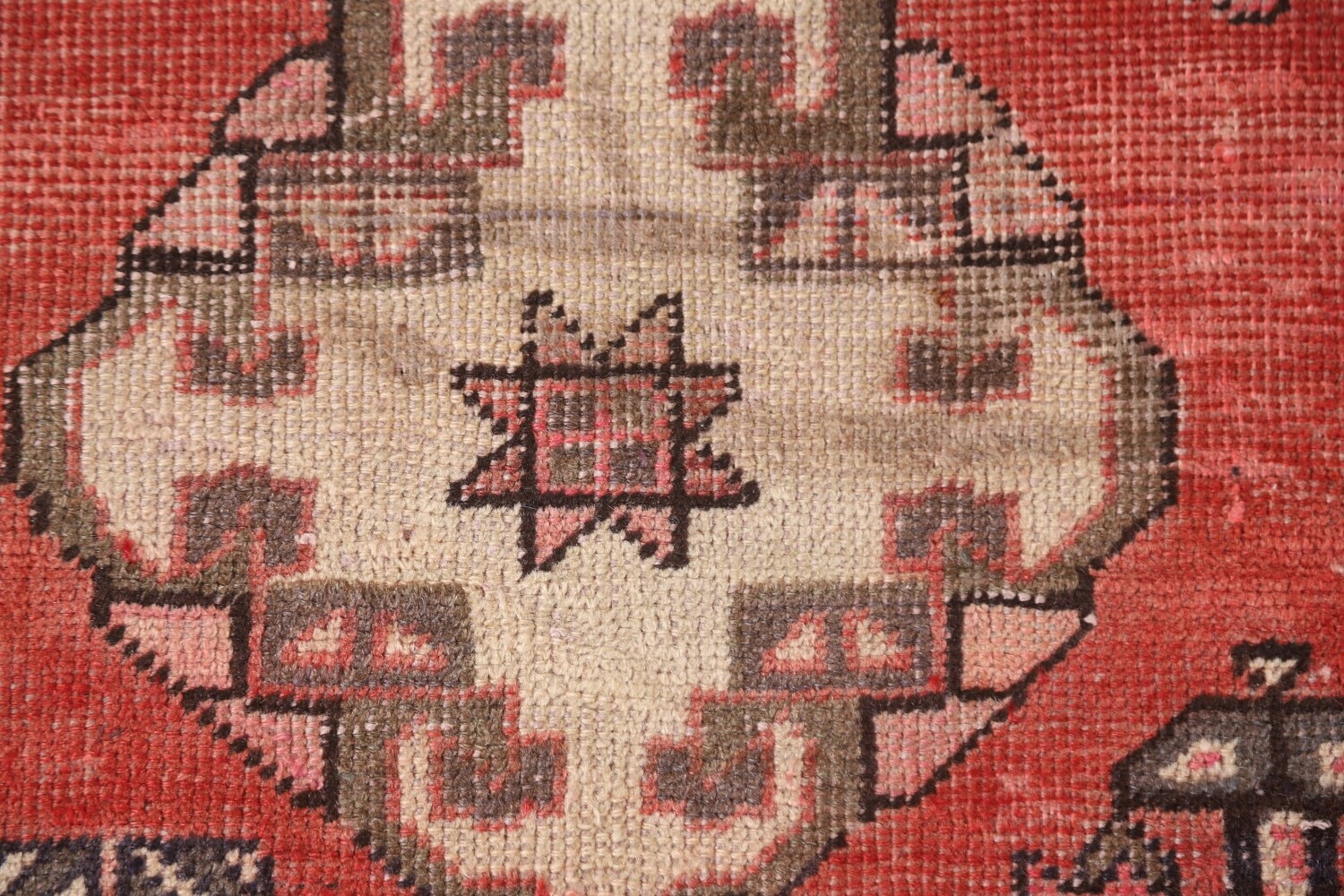 All-Over Geometric Bakhtiari Persian Area Rug 5x9