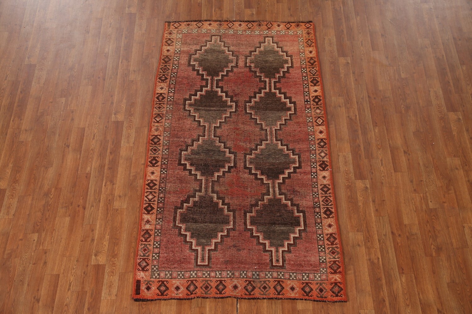 Antique Vegetable Dye Lori Persian Rug 4x7