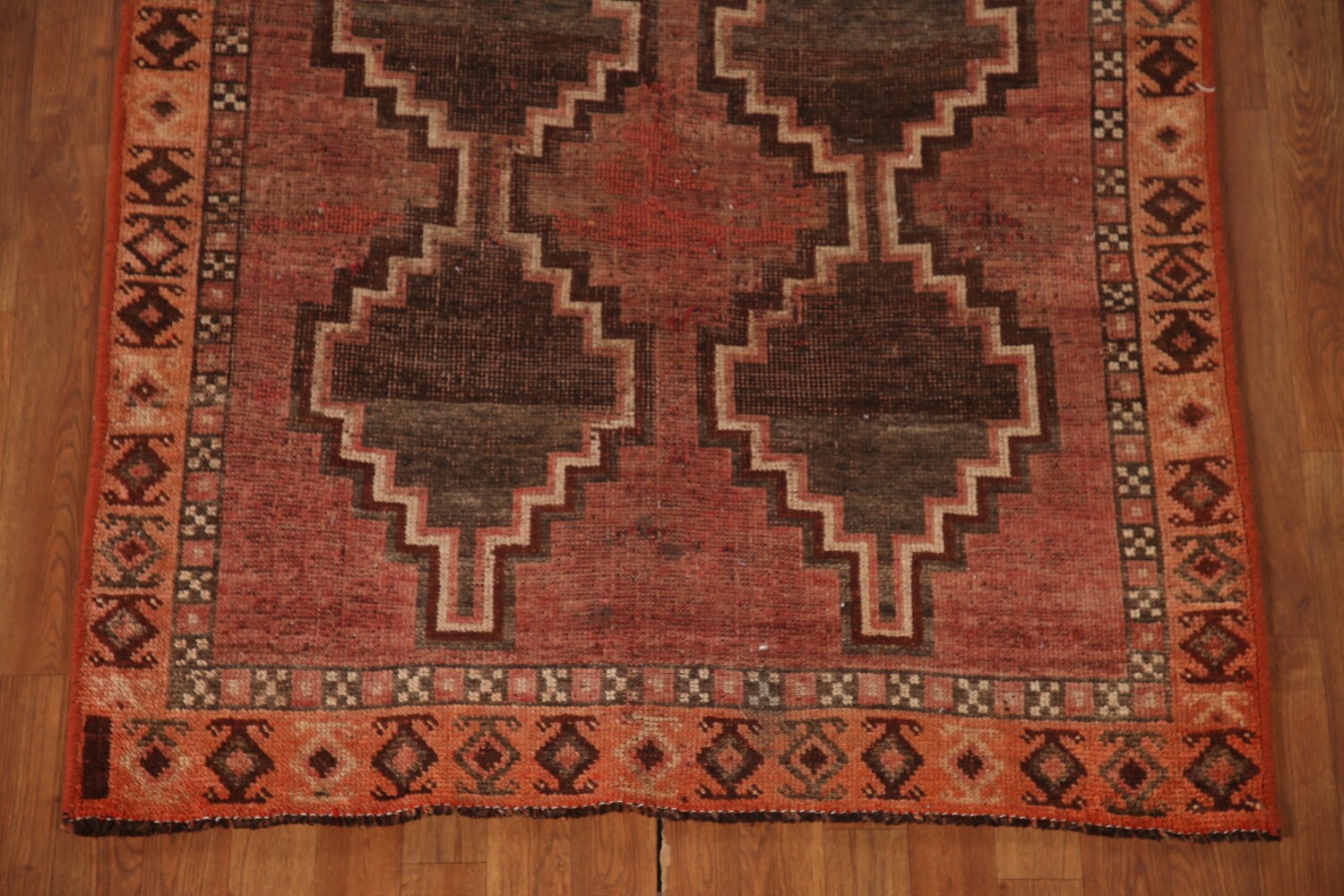 Antique Vegetable Dye Lori Persian Rug 4x7
