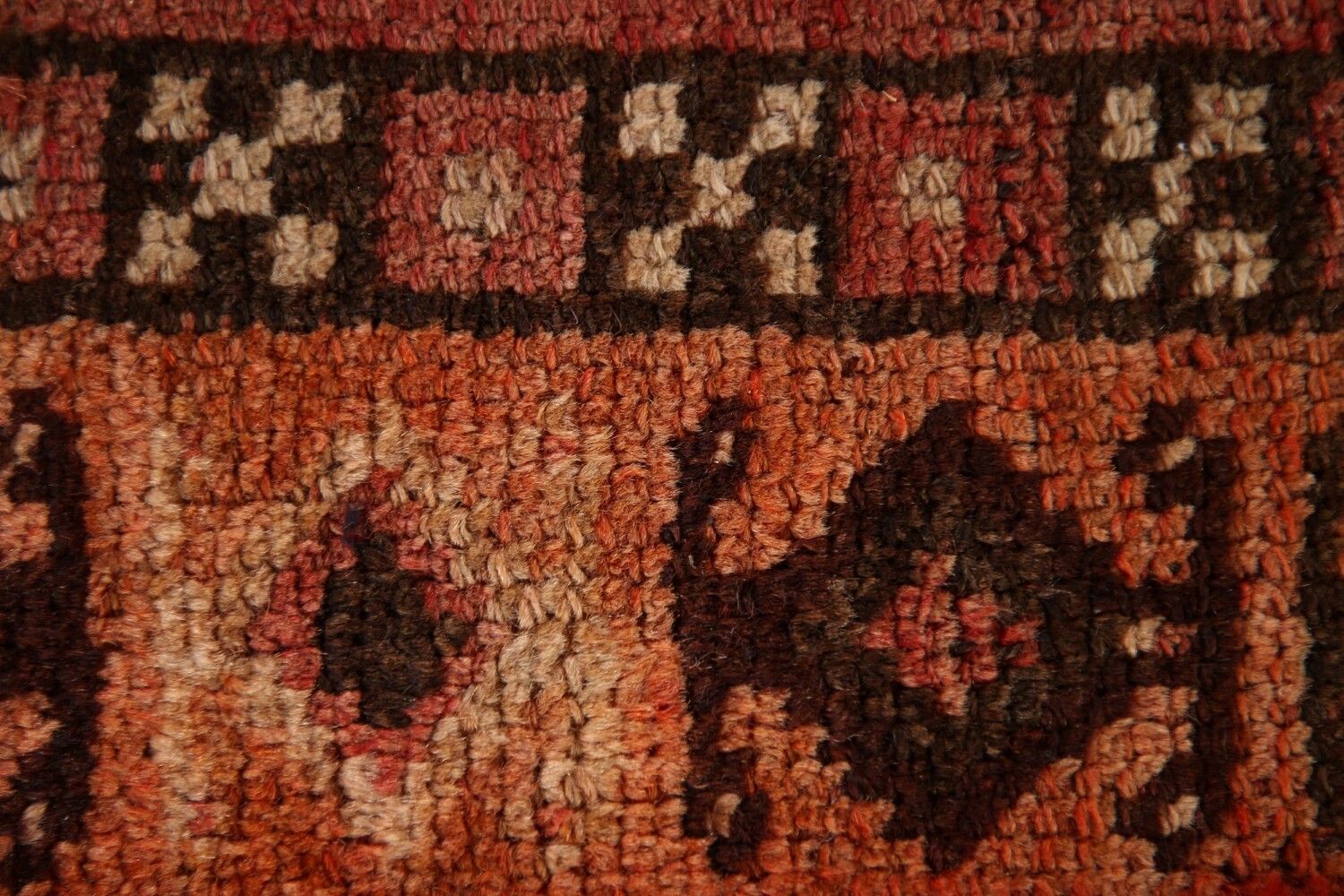 Antique Vegetable Dye Lori Persian Rug 4x7