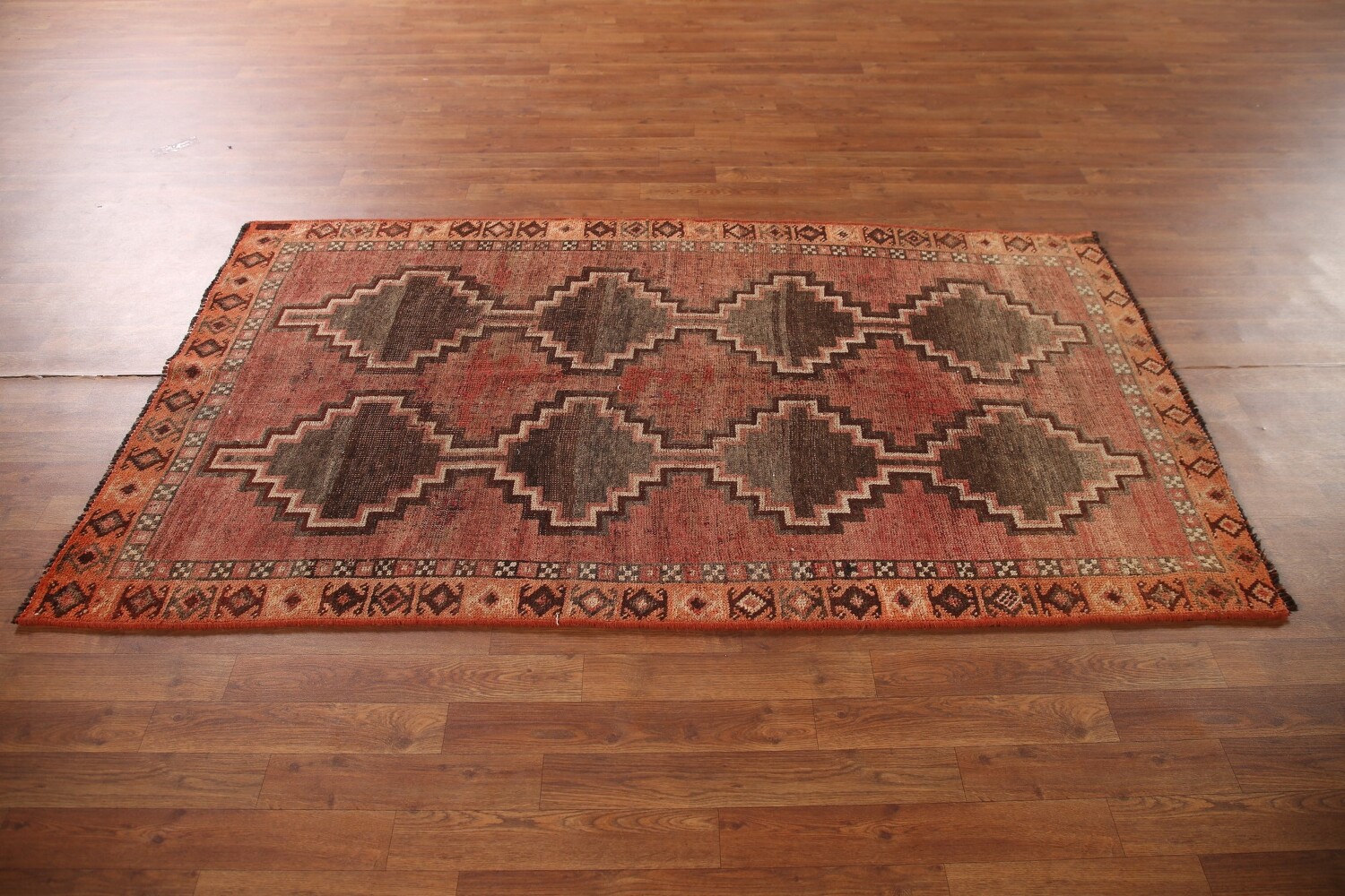 Antique Vegetable Dye Lori Persian Rug 4x7