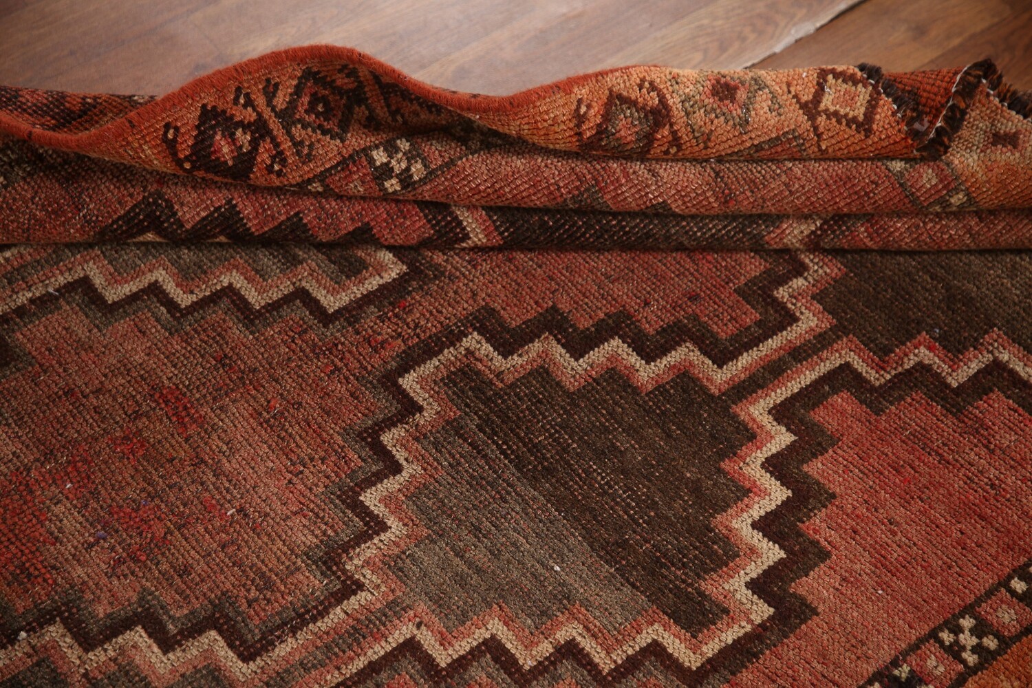 Antique Vegetable Dye Lori Persian Rug 4x7