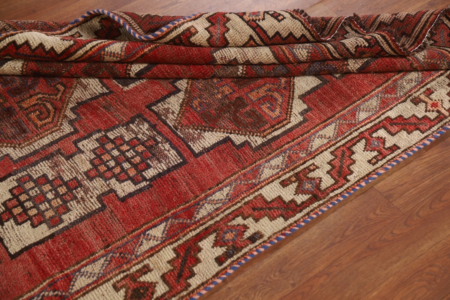 Antique Wool Lori Persian Rug 4x7