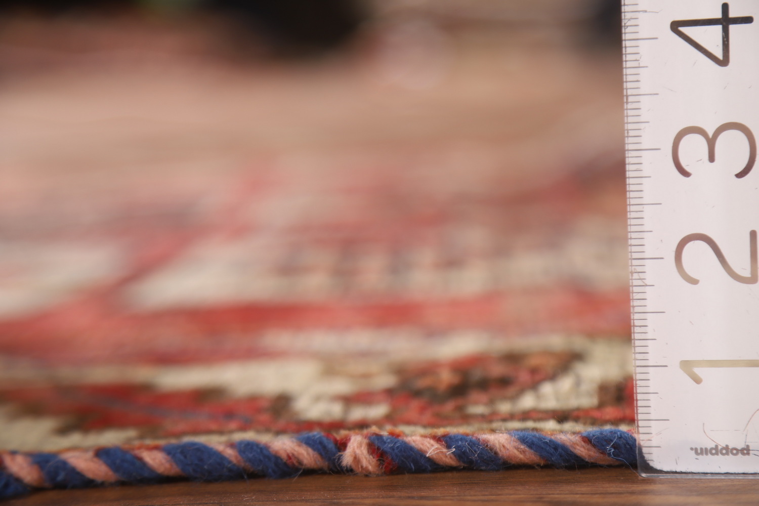 Antique Wool Lori Persian Rug 4x7