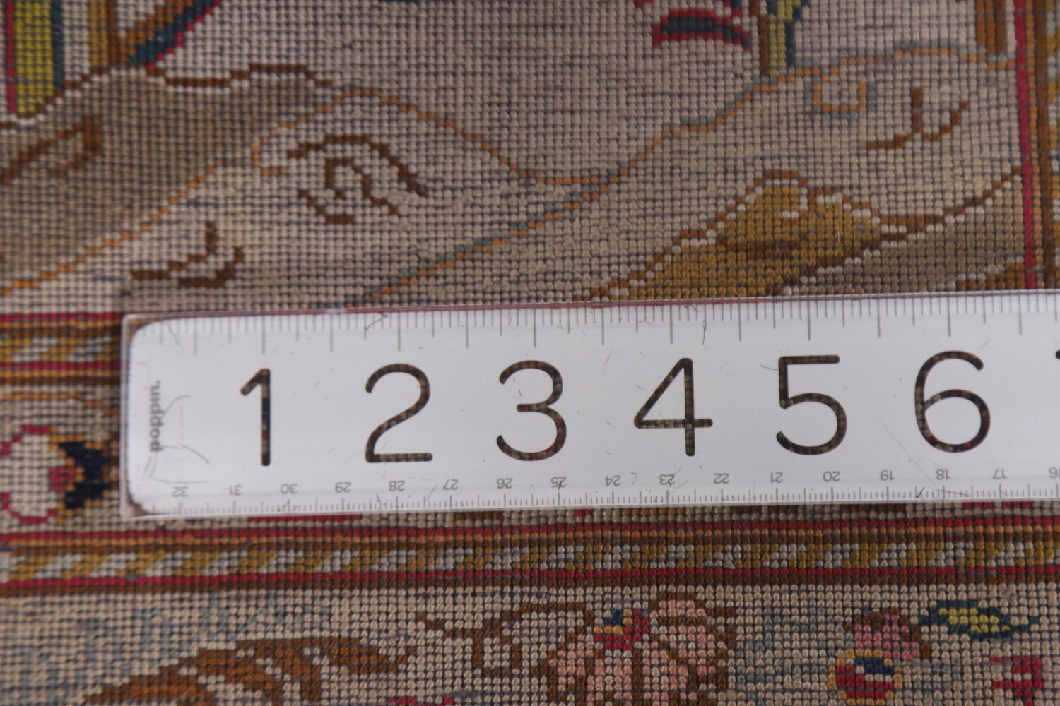 Antique 100% Silk Kashan Persian Rug 4x7