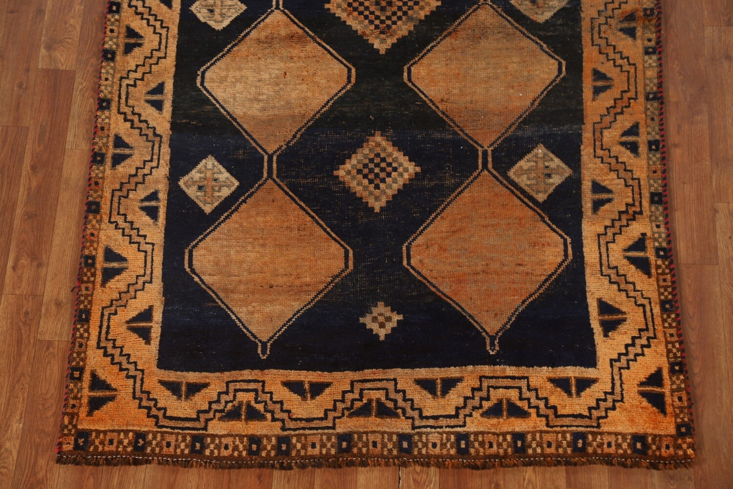Antique Geometric Lori Persian Rug 4x7