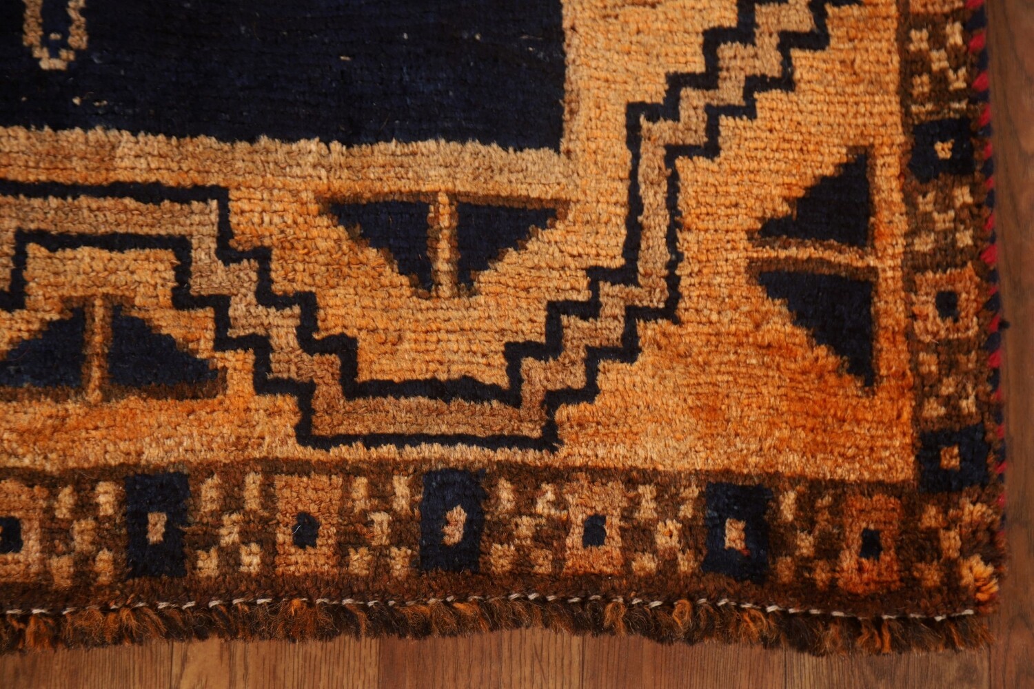 Antique Geometric Lori Persian Rug 4x7