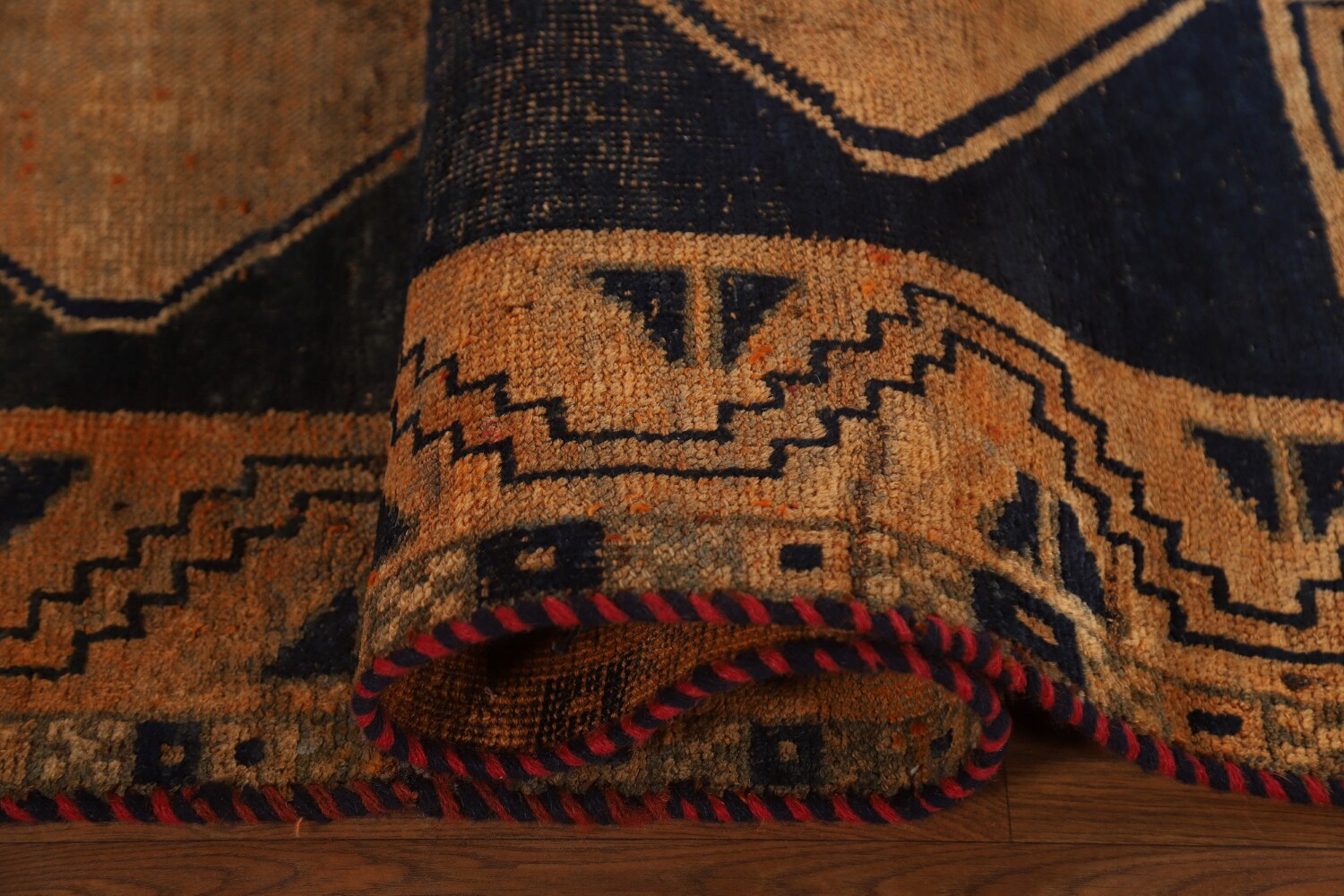 Antique Geometric Lori Persian Rug 4x7