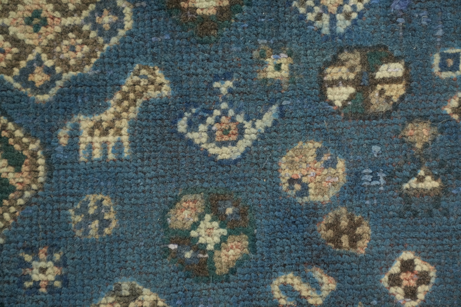 Blue Tribal Bakhtiari Persian Area Rug 6x10