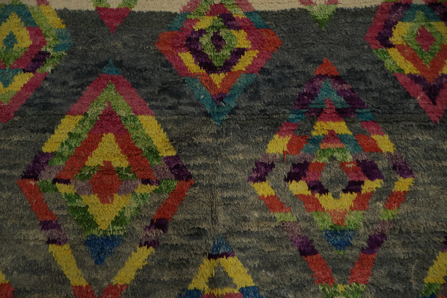 Radiant Multicolor Moroccan Area Rug 8x11 A Boho Chic Statement