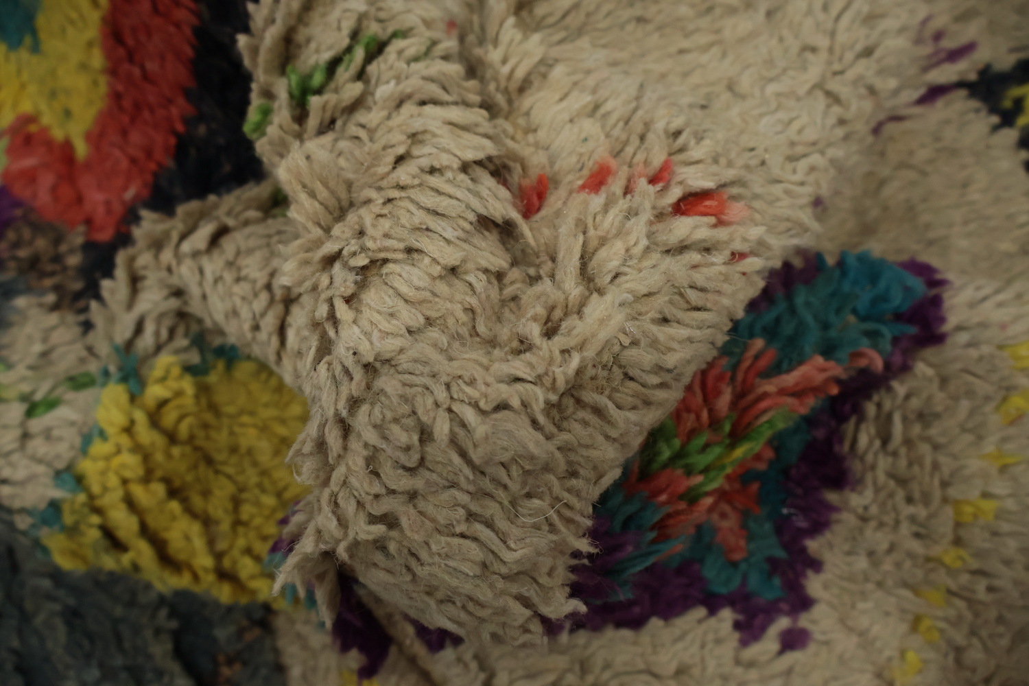 Radiant Multicolor Moroccan Area Rug 8x11 A Boho Chic Statement