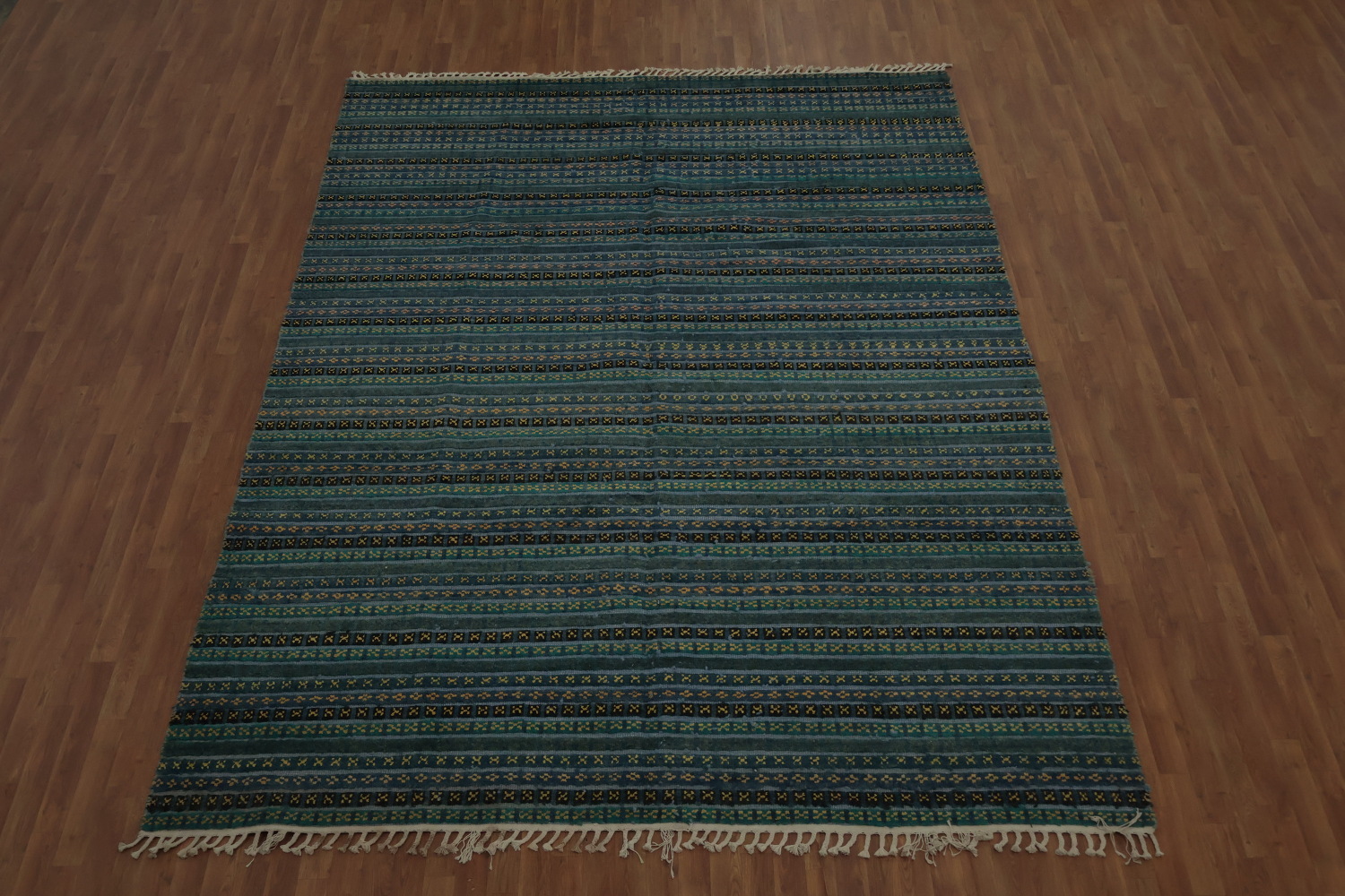 Classic Moroccan Large Area Rug 9x12 with Timeless Appeal