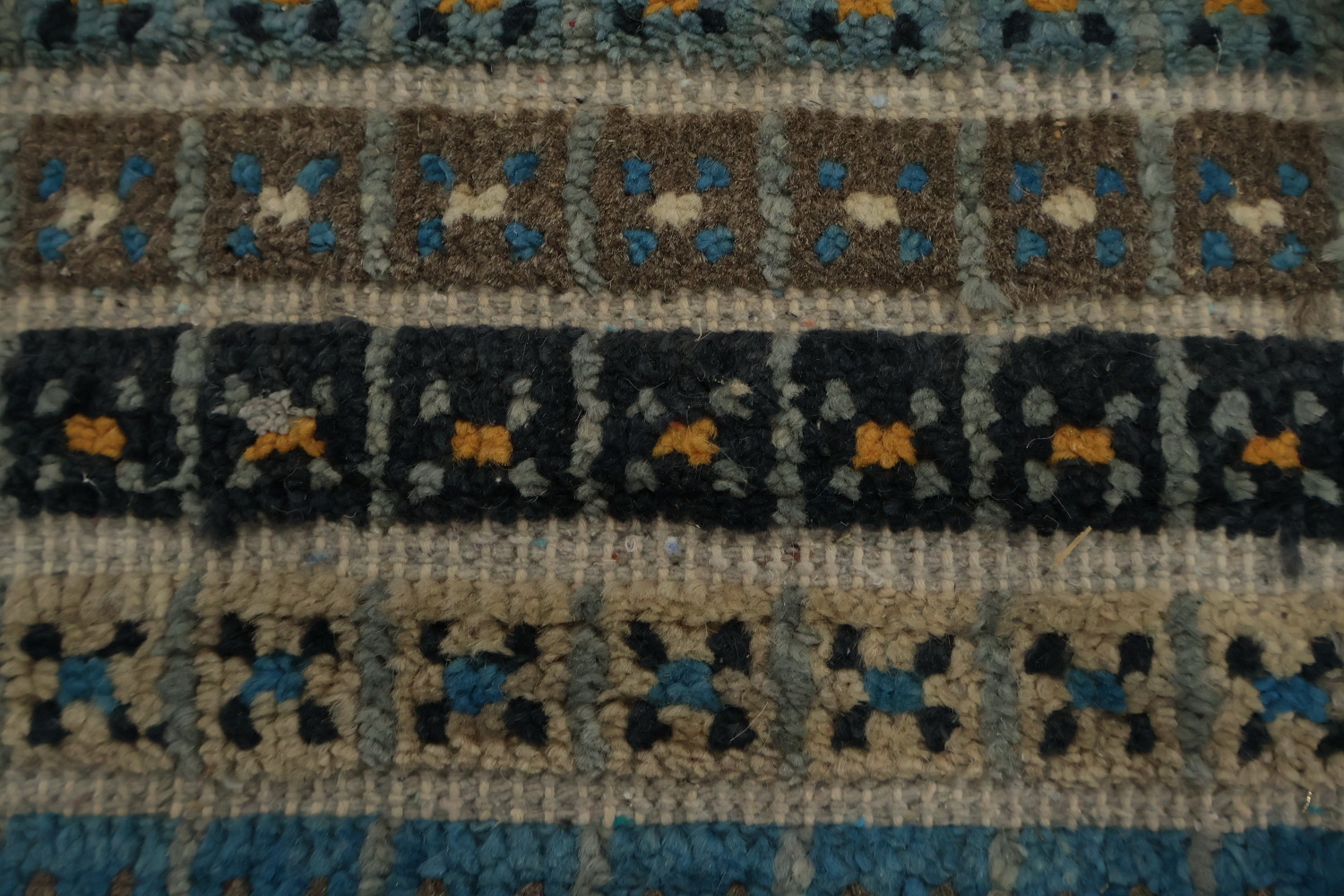 Striped Moroccan Oriental Area Rug 8x11